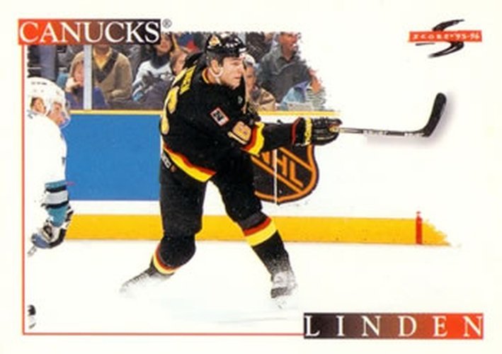 #208 Trevor Linden - Vancouver Canucks - 1995-96 Score Hockey