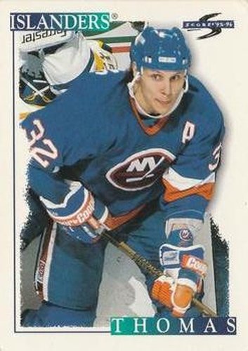 #226 Steve Thomas - New York Islanders - 1995-96 Score Hockey