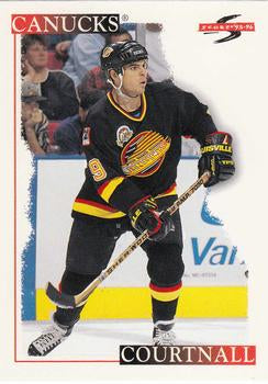 #242 Russ Courtnall - Vancouver Canucks - 1995-96 Score Hockey