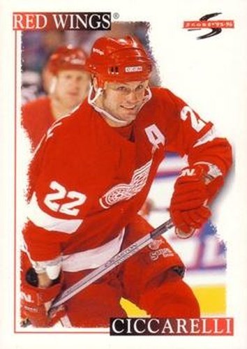 #247 Dino Ciccarelli - Detroit Red Wings - 1995-96 Score Hockey