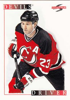 #257 Bruce Driver - New Jersey Devils - 1995-96 Score Hockey