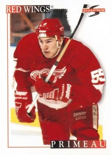 #264 Keith Primeau - Detroit Red Wings - 1995-96 Score Hockey
