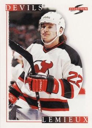 #269 Claude Lemieux - New Jersey Devils - 1995-96 Score Hockey