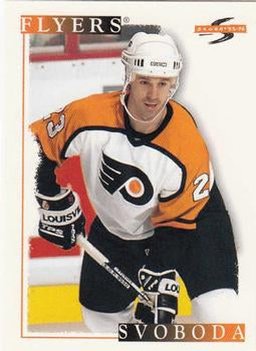 #287 Petr Svoboda - Philadelphia Flyers - 1995-96 Score Hockey