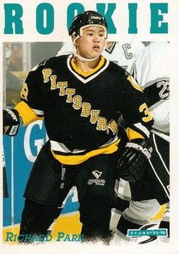 #295 Richard Park - Pittsburgh Penguins - 1995-96 Score Hockey