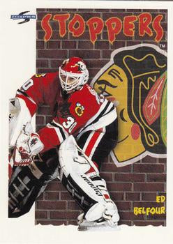#318 Ed Belfour - Chicago Blackhawks - 1995-96 Score Hockey