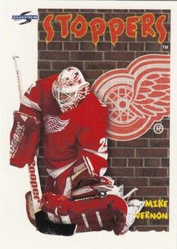 #319 Mike Vernon - Detroit Red Wings - 1995-96 Score Hockey