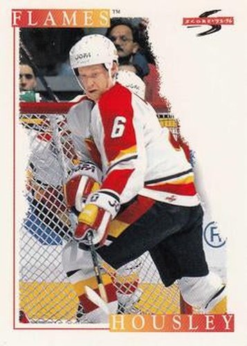 #45 Phil Housley - Calgary Flames - 1995-96 Score Hockey