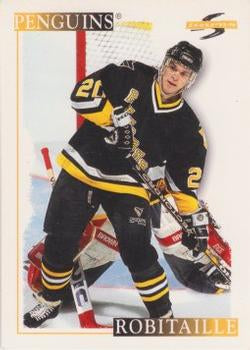 #54 Luc Robitaille - Pittsburgh Penguins - 1995-96 Score Hockey