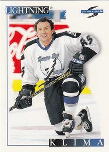 #65 Petr Klima - Tampa Bay Lightning - 1995-96 Score Hockey