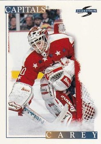 #78 Jim Carey - Washington Capitals - 1995-96 Score Hockey