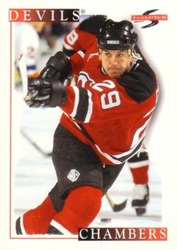 #86 Shawn Chambers - New Jersey Devils - 1995-96 Score Hockey