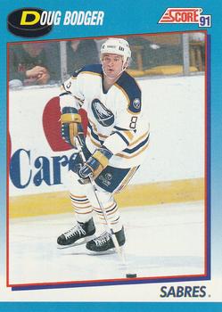 #517 Doug Bodger - Buffalo Sabres - 1991-92 Score Canadian Bilingual Hockey