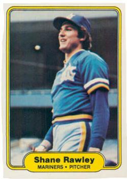 #517 Shane Rawley - Seattle Mariners - 1982 Fleer Baseball