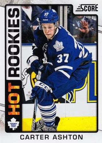 #517 Carter Ashton - Toronto Maple Leafs - 2012-13 Score Hockey