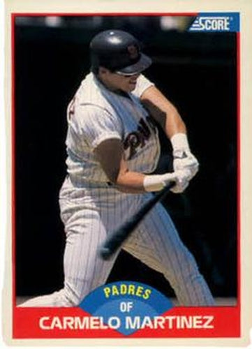 #517 Carmelo Martinez - San Diego Padres - 1989 Score Baseball