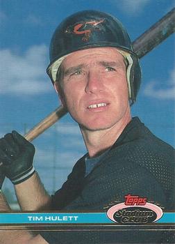#517 Tim Hulett - Baltimore Orioles - 1991 Stadium Club Baseball