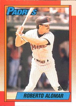 #517 Roberto Alomar - San Diego Padres - 1990 O-Pee-Chee Baseball