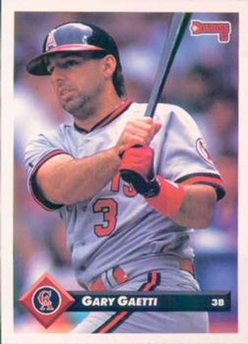 #517 Gary Gaetti - California Angels - 1993 Donruss Baseball