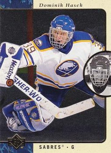 #13 Dominik Hasek - Buffalo Sabres - 1995-96 SP Hockey