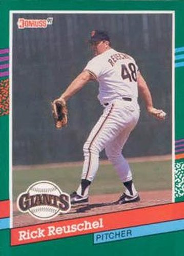 #518 Rick Reuschel - San Francisco Giants - 1991 Donruss Baseball