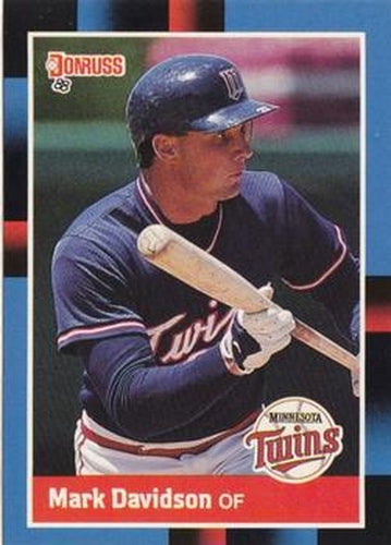 #519 Mark Davidson - Minnesota Twins - 1988 Donruss Baseball