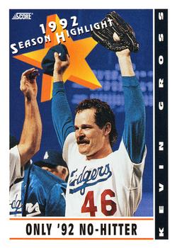 #519 Kevin Gross - Los Angeles Dodgers - 1993 Score Baseball