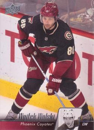 #51 Wojtek Wolski - Phoenix Coyotes - 2010-11 Upper Deck Hockey