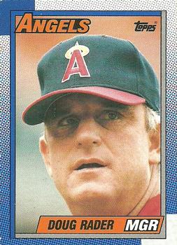 #51 Doug Rader - California Angels - 1990 O-Pee-Chee Baseball