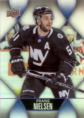 #51 Frans Nielsen - New York Islanders - 2016-17 Upper Deck Tim Hortons Hockey