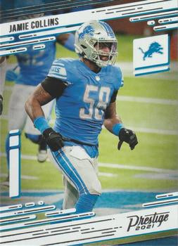 #51 Jamie Collins - Detroit Lions - 2021 Panini Prestige Football