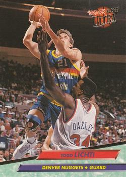 #51 Todd Lichti - Denver Nuggets - 1992-93 Ultra Basketball