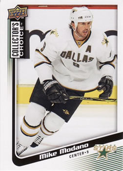 #51 Mike Modano - Dallas Stars - 2009-10 Collector's Choice Hockey