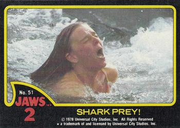 #51 Shark Prey - 1978 Jaws 2