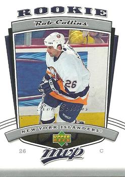 #351 Rob Collins - New York Islanders - 2006-07 Upper Deck MVP Hockey