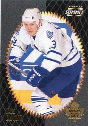 #51 Mats Sundin - Toronto Maple Leafs - 1996-97 Summit Hockey