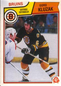 #51 Gord Kluzak - Boston Bruins - 1983-84 O-Pee-Chee Hockey