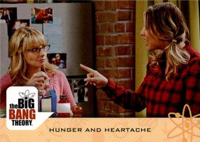 #51 Hunger and Heartache - 2016 Cryptozoic The Big Bang Theory Seasons 6 & 7
