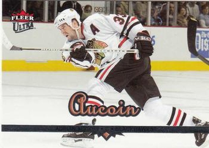 #51 Adrian Aucoin - Chicago Blackhawks - 2005-06 Ultra Hockey
