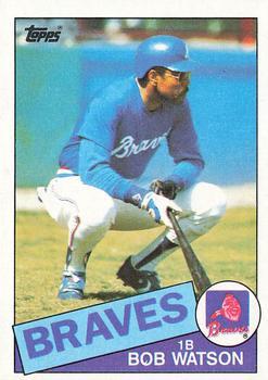 #51 Bob Watson - Atlanta Braves - 1985 Topps Baseball