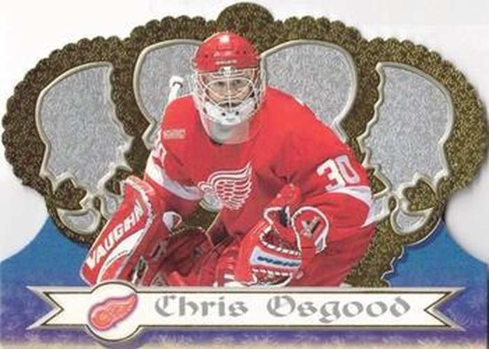 #51 Chris Osgood - Detroit Red Wings - 1999-00 Pacific Crown Royale Hockey