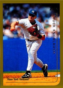 #51 Chuck Knoblauch - New York Yankees - 1999 Topps Baseball