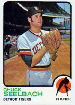#51 Chuck Seelbach - Detroit Tigers - 1973 Topps Baseball