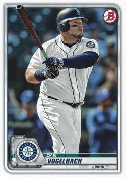 #51 Dan Vogelbach - Seattle Mariners - 2020 Bowman Baseball