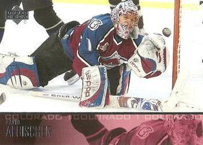 #51 David Aebischer - Colorado Avalanche - 2003-04 Upper Deck Hockey