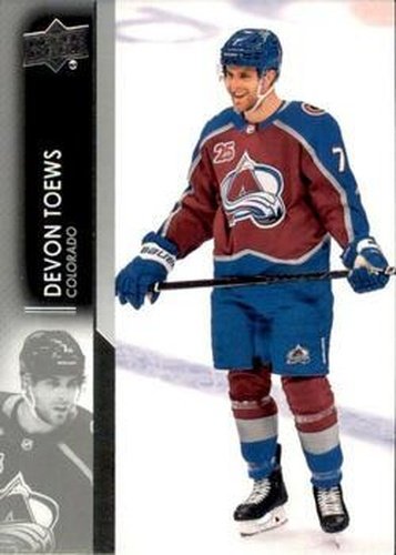 #51 Devon Toews - Colorado Avalanche - 2021-22 Upper Deck Hockey