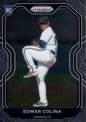 #51 Edwar Colina - Minnesota Twins - 2021 Panini Prizm Baseball