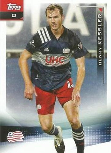 #51 Henry Kessler - New England Revolution - 2021 Topps MLS Soccer