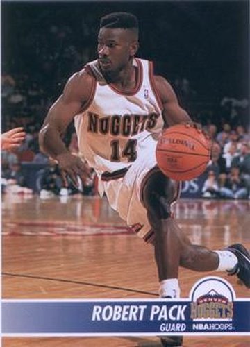#51 Robert Pack - Denver Nuggets - 1994-95 Hoops Basketball