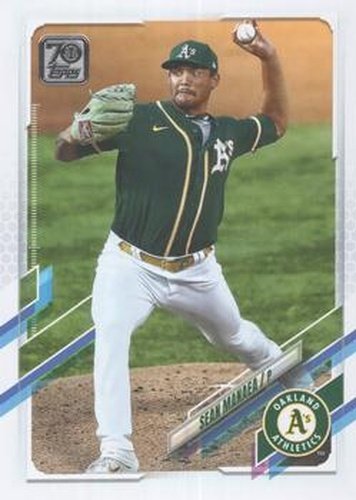 #51 Sean Manaea - Oakland Athletics - 2021 Topps Baseball